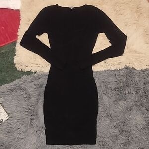 Hera Collection Classic Black Long Sleeve Dress